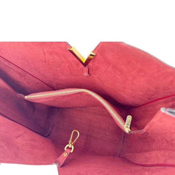 Louis Vuitton Kimono MM Monogram Canvas Tote Bag Red - Picture 10 of 12